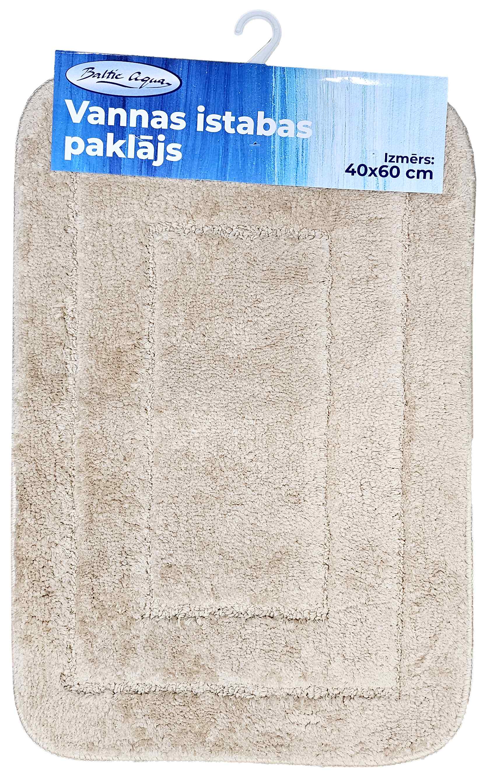 Vannas istabas paklajs 43x63cm 100% mikroskiedras, bess Vannas istabas piederumi