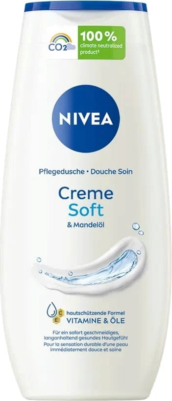 Dusas zeleja Nivea Creme Soft 250ml