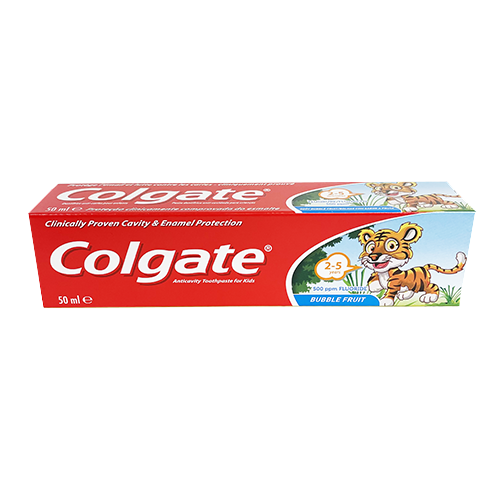 Zobu pasta Colgate Kids Tiger 2+ 50ml kosmētika ķermenim