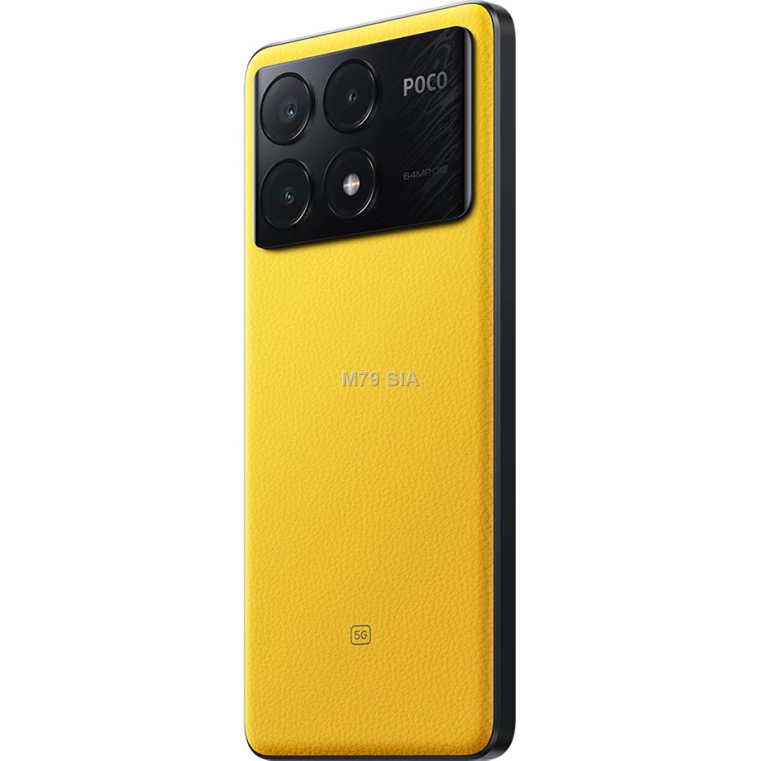 Poco X6 Pro 5G 8GB/256GB Yellow Mobilais Telefons