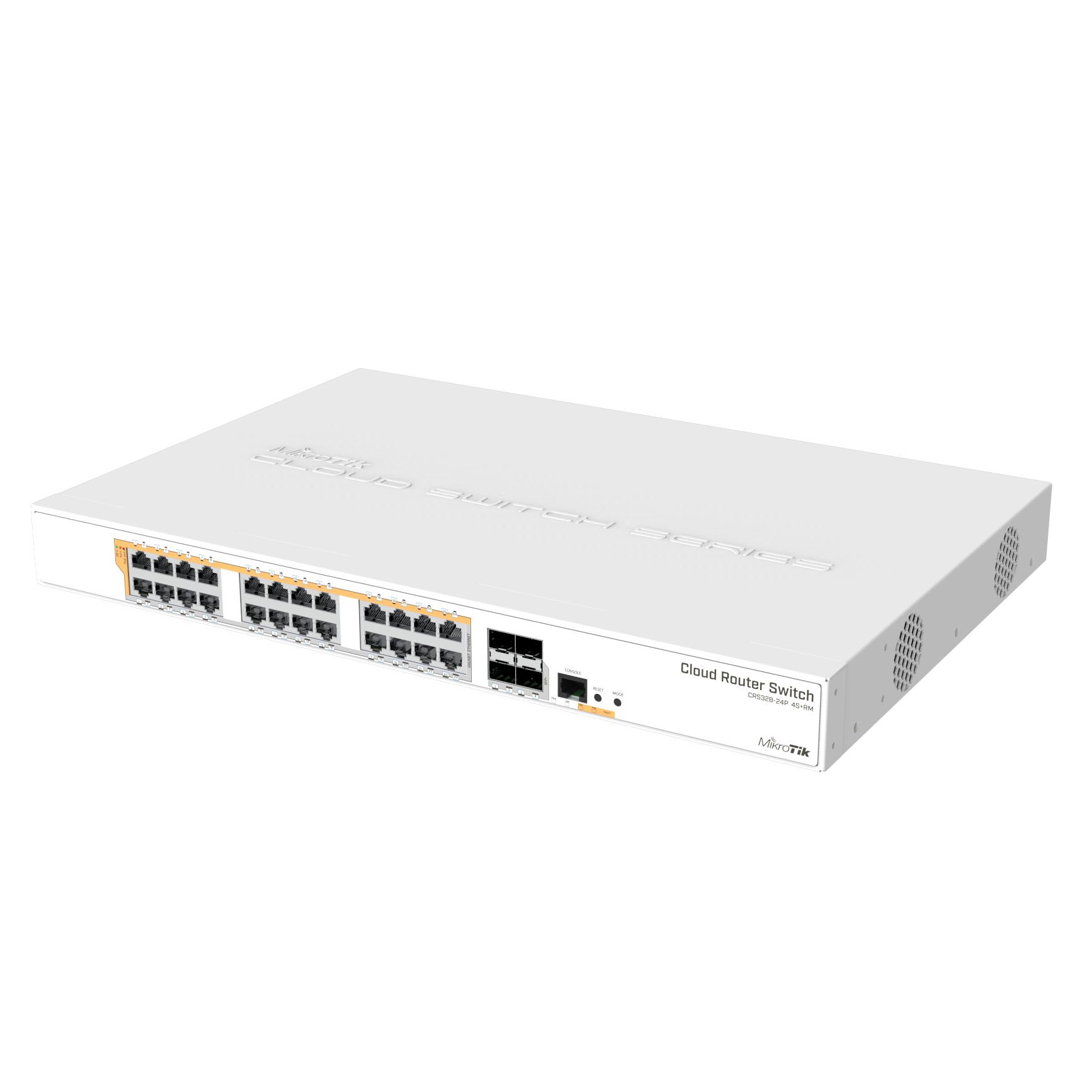 MikroTik CRS328-24P-4S+RM Gigabit Ethernet POE/POE+ router/switch PoE/Poe+ ports quantity 24, Power supply type Single, Rack mountable, 4x S Rūteris