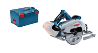 Bosch Cordless Circular Saw BITURBO GKS 18V-68 C Professional solo (blue/black, without battery and charger, L-BOXX)