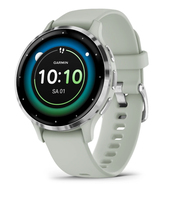 Garmin Venu 3S 3.05 cm (1.2") AMOLED Digital 390 x 390 pixels Touchscreen Grey, Silver Wi-Fi GPS (satellite) 010-02785-01 Viedais pulkstenis, smartwatch