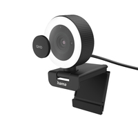 Hama Webcam mit Ringlicht C-800 Pro, QHD, mit Fernbedienung web kamera
