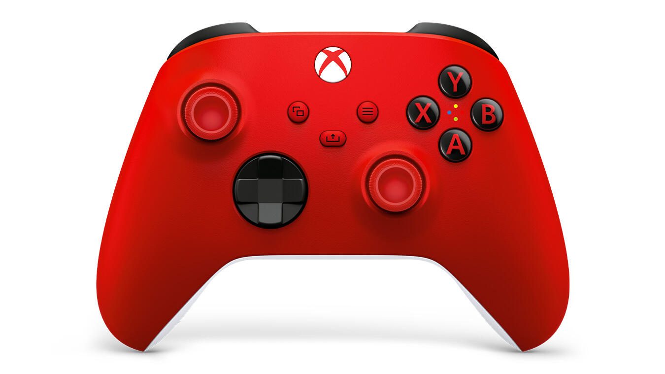 Microsoft Xbox Series X Pulse Red (QAU-00012) spēļu konsoles gampad
