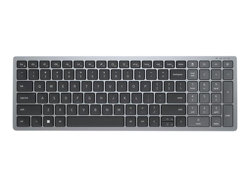 Dell Keyboard KB740 - Titanium Gray klaviatūra