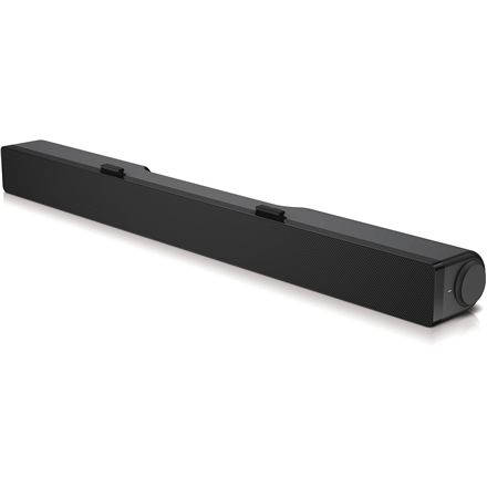 Dell Stereo Soundbar  AC511M, Mini-phone stereo 3.5 mm; USB 2.0, Black, 2.5 W datoru skaļruņi