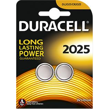 Duracell | DL2025 | Lithium | 2 pc(s) 3692 (5000394203907) Baterija