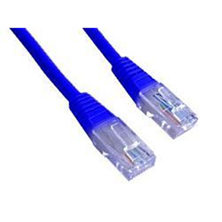 Gembird patchcord RJ45, cat.5e, UTP, 0.5m, blue tīkla kabelis