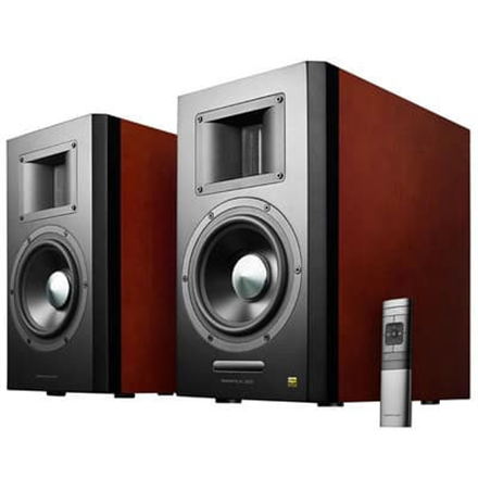 Edifier Professional Bookshelf Speakers Airpulse A300 Cherry, Bluetooth, Wireless connection datoru skaļruņi