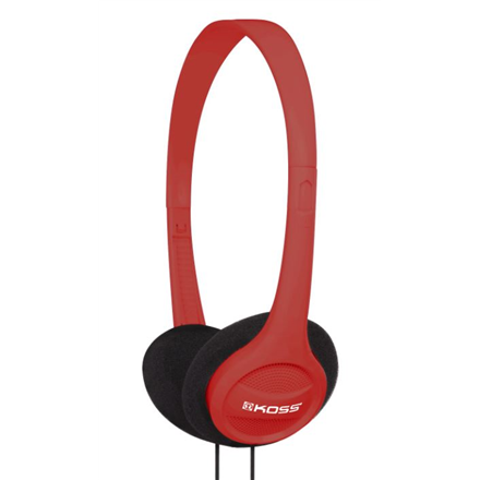 Koss Headphones KPH7r Wired, On-Ear, 3.5 mm, Red austiņas