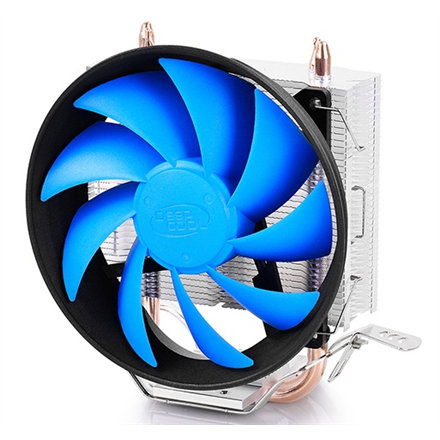 Deepcool Gammaxx 200T universal cooler, 2 heatpipes, 120mm PWM fan,  Intel Socket LGA115X / 775, 95 W TDP and AMD Socket ventilators