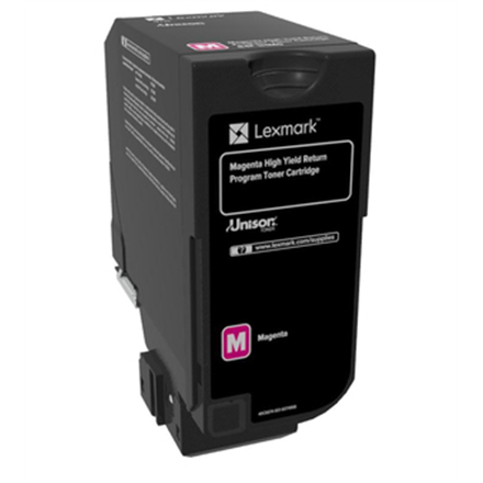 Lexmark 16K Magenta Return Program Toner Cartridge (CX725) Lexmark kārtridžs