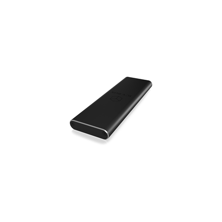 IcyBox External enclosure for M.2 SATA SSD, USB 3.0, Black cietā diska korpuss