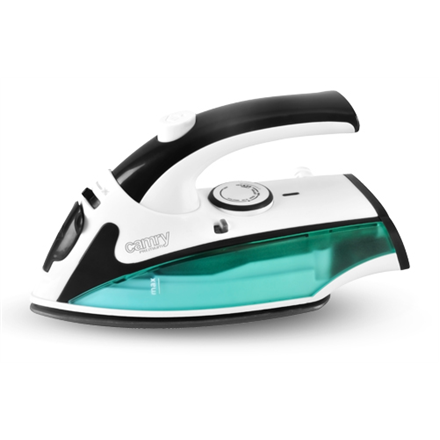 Camry CR 5024  White/green/black, 840 W, Steam Travel iron, Vertical steam function, Water tank capacity 40 ml Gludeklis