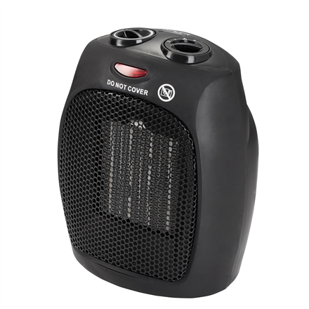 Adler Ceramic  AD 7702 Fan heater, 750/1500  W, Black aksesuāri Mazās sadzīves tehnikas