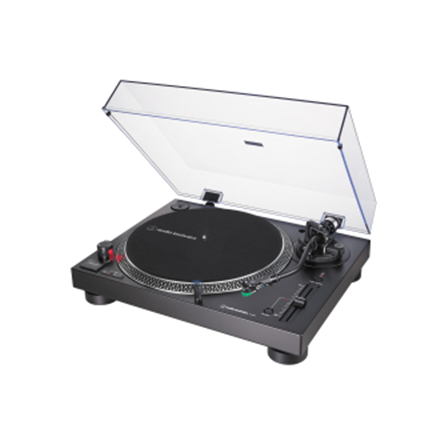 Audio Technica AT-LP120XUSB Turntable, Direct-Drive (Analog & USB), Black magnetola