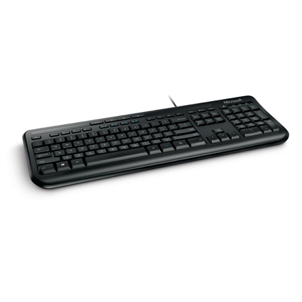 Microsoft 600 Wired Keyboard EN Black klaviatūra