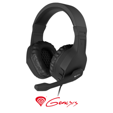 Gaming Headset Genesis  Argon 200 black austiņas