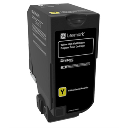 Lexmark Genuine High Capacity Yellow Return Programme 84C2HY0 Toner Cartridge Lexmark kārtridžs