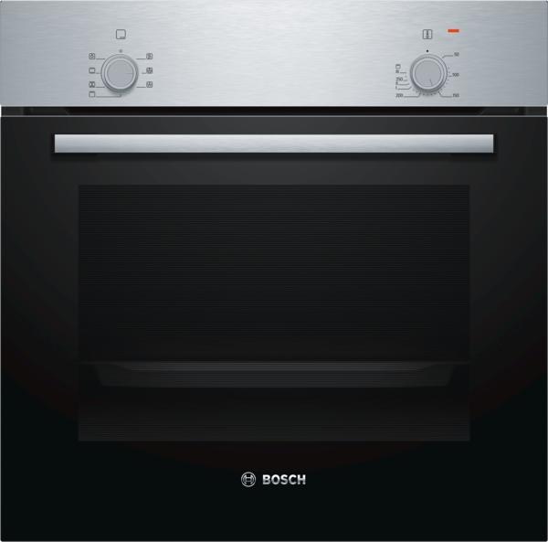 Bosch Oven HBF010BR1S  66 L, A, Height 59.5 cm, Width 59.4 cm, Stainless steel Cepeškrāsns