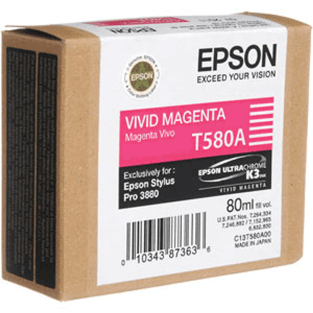 Epson T580B VIVID MAGENTA kārtridžs