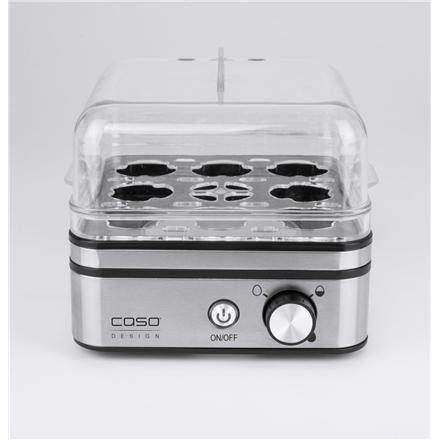 Caso | Egg cooker | E9 | Stainless steel | 400 W | Functions 13 cooking levels 02771 (4038437027716)