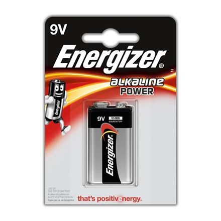 Energizer | 9V/6LR61 | Alkaline Power | 1 pc(s) 1085 (7638900297409) Baterija