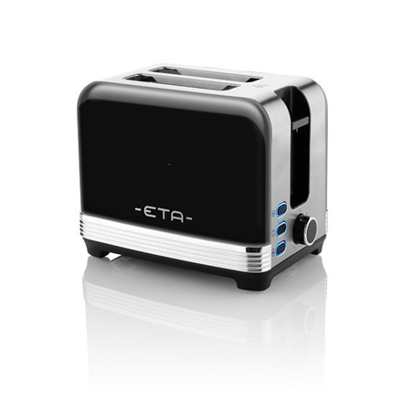 ETA STORIO Toaster ETA916690020 Black, Stainless steel, 930 W, Number of power levels 7, 8590393254460 Tosteris