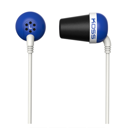 Koss Plug Wired, In-ear, Noise canceling, Blue austiņas