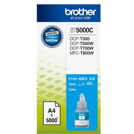 Brother BT5000C Cyan ink bottle 5000 pages (DCPT300, DCPT500W) kārtridžs