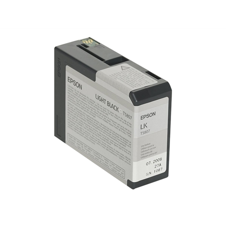 Epson T5807 LIGHT BLACK kārtridžs