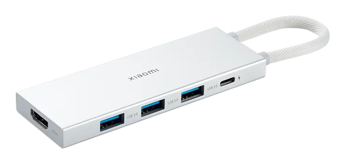 Xiaomi 5-in-1 Type-c Hub | USB Hub | USB hub, Type-C/USB-A x 3/HDMI USB centrmezgli