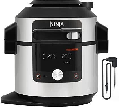 Ninja OL750EU multi cooker 7.5 L 1760 W Black, Stainless steel ritēšanas iekārta