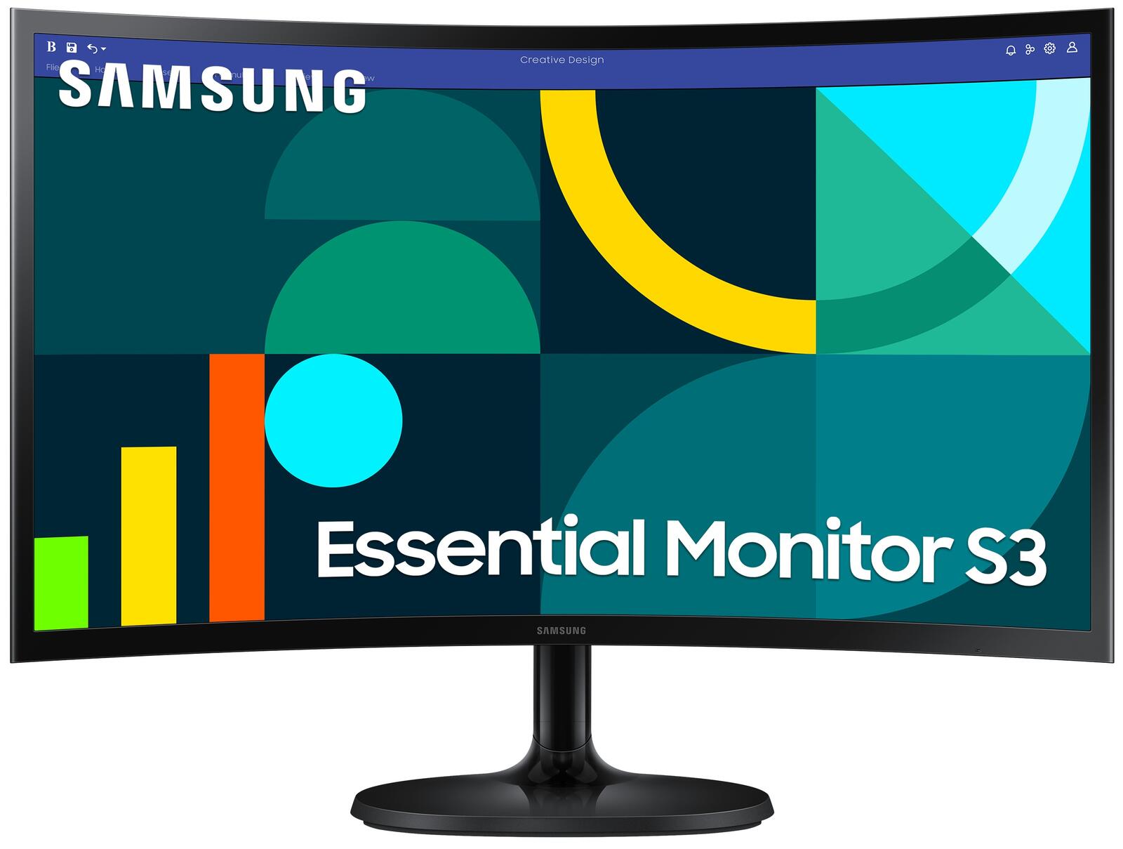 Samsung S36GD, 61 cm (24), 1920 x 1080 Pixel, Full HD, LCD, 4 ms, Schwarz monitors