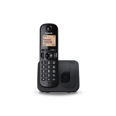 Panasonic Cordless KX-TGC210FXB Black, Built-in display, Speakerphone, Caller ID, Phonebook capacity 50 entries telefons