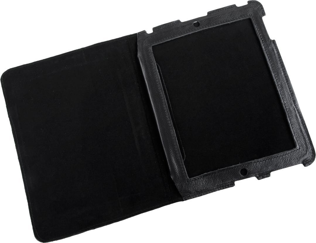 Etui na tablet Quer Etui dedykowane do Apple iPad 2 czarne KOM0445 (5901436782803) planšetdatora soma