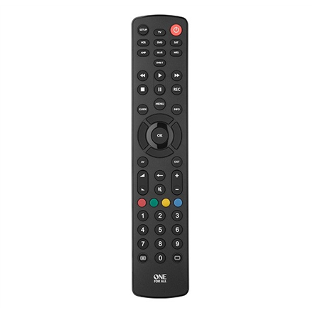 Universal remote control for 8 equipment pults