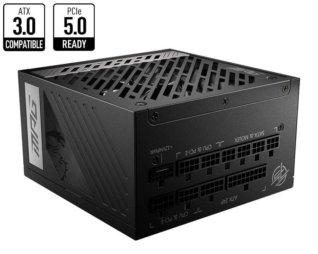 MSI MPG A850G PCIE5 850W Barošanas bloks, PSU