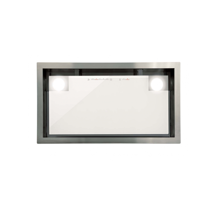 CATA Hood GC DUAL A 75 XGWH Canopy, Energy efficiency class A, Width 79.2 cm, 820 m³/h, Touch control, LED, White glass 8422248078313 Tvaika nosūcējs