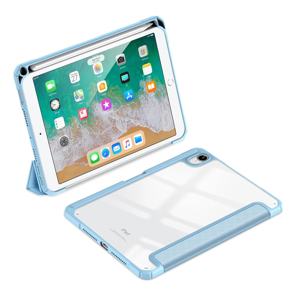 Dux Ducis Toby armored tough Smart Cover for iPad mini 2021 with a holder for Apple Pencil blue Dux Ducis Toby iPad Mini 6 Blue (69349130465 planšetdatora soma