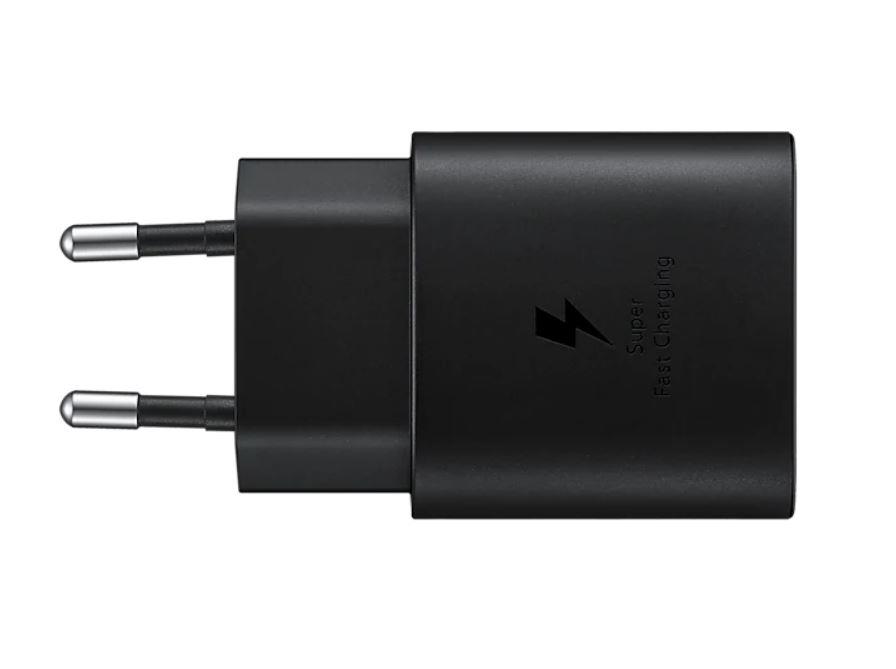 Samsung fast charger USB-C 25W 1 m black iekārtas lādētājs