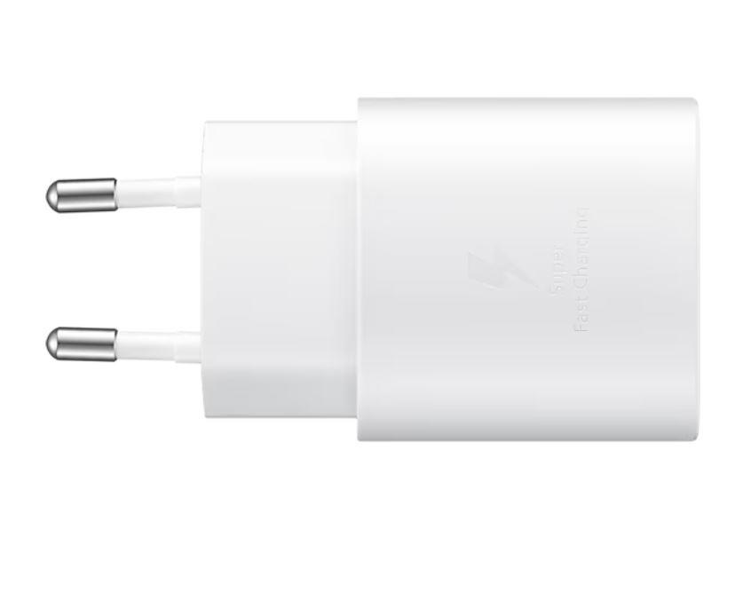 Samsung fast charer USB-C 25W 1 m white