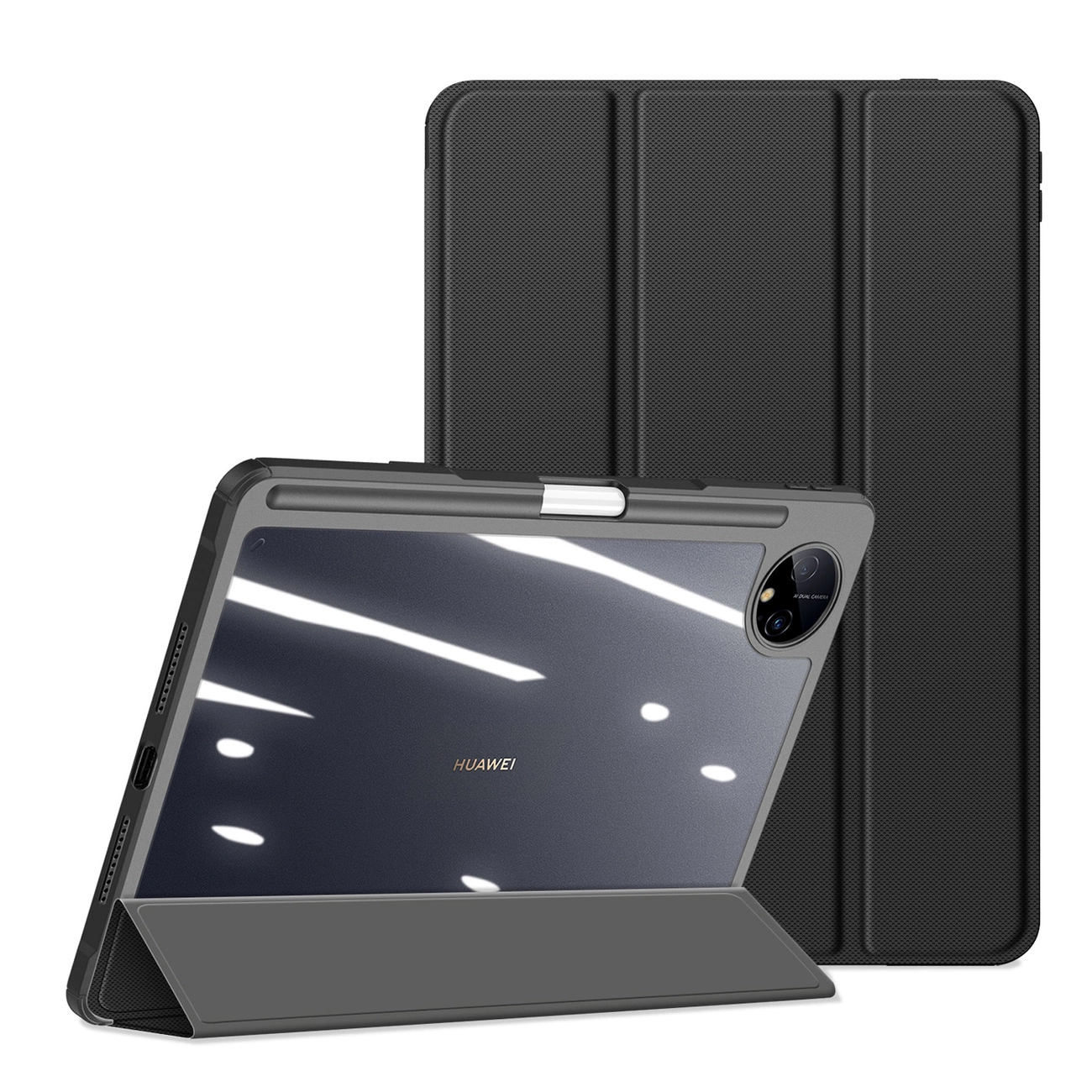 Dux Ducis Toby Case for Huawei MatePad Pro 11'' (2022) Cover with S Pen Pen Smart Cover Stand Black Dux Ducis Toby HUAWEI MatePad 11ï¼2022ï planšetdatora soma