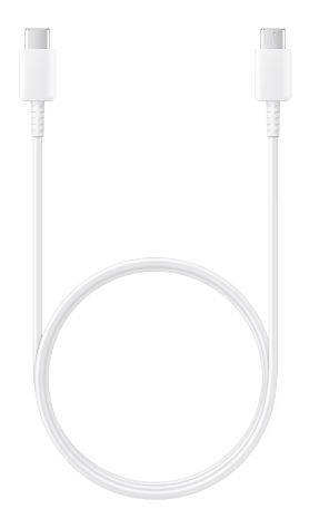 Samsung data cable EP-DA705BWE 1m Type C - Type C white USB kabelis