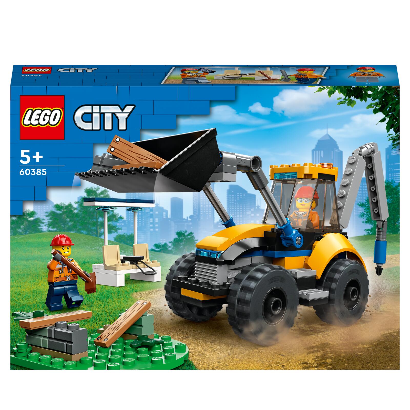 LEGO Registered  City Radlader 60385 60385 (5702017416403) LEGO konstruktors