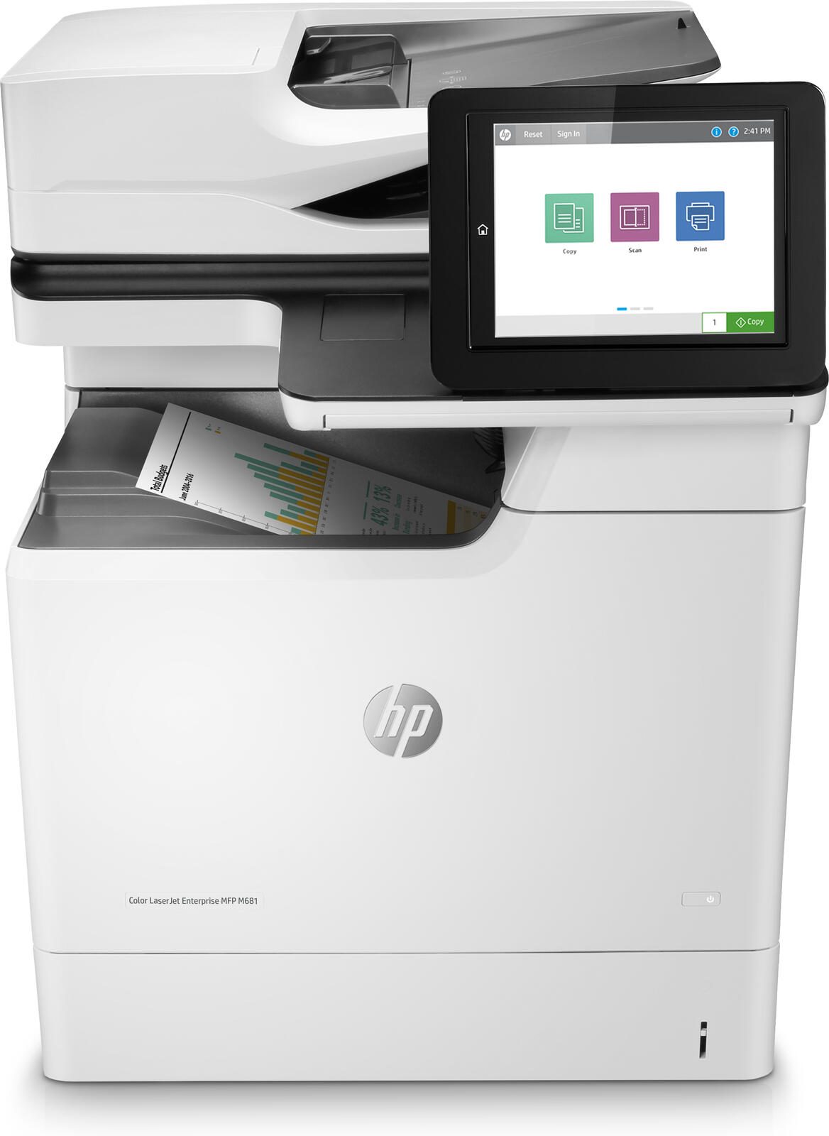 HP LaserJet Enterprise Color Enterprise M681dh MFP (J8A10A) printeris