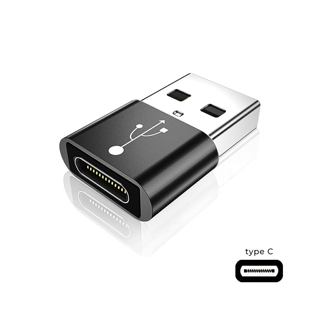 Fusion ADP Universāls OTG Adapteris USB 3.0 uz USB-C 3.1 melns