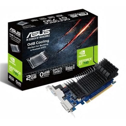 ASUS GT730-SL-2GD5-BRK   (2GB,DVI,HDMI,Passive,LP) video karte