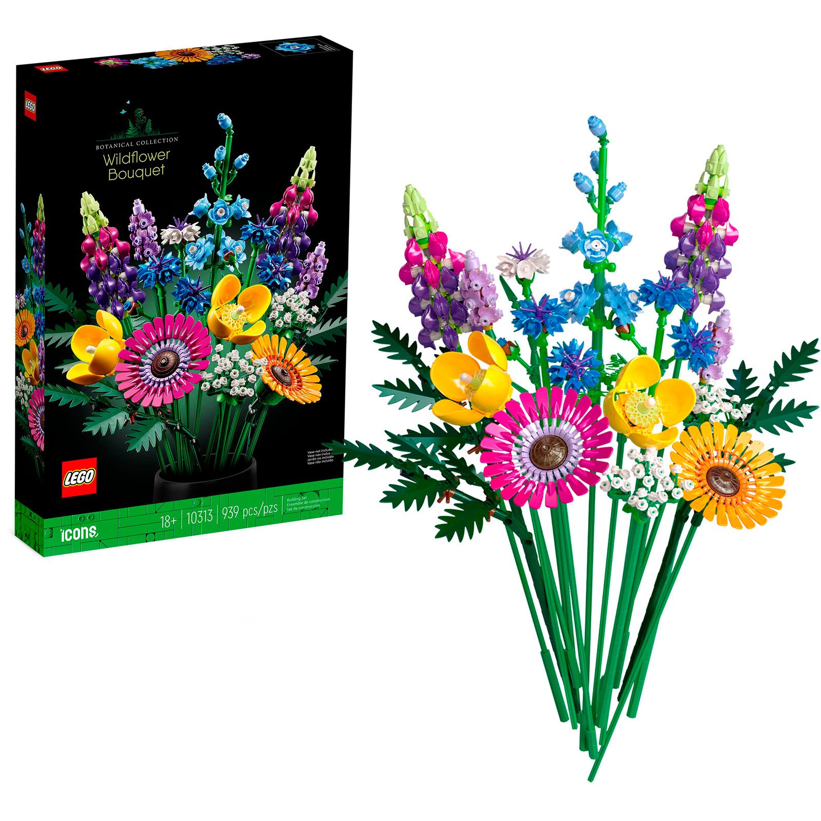 LEGO Bricks Icons 10313 Wildflower Bouquet LEGO konstruktors